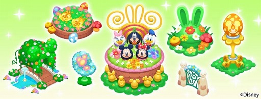 画像ギャラリー No.006のサムネイル画像 / 「ディズニー マジカルファーム」，イースター風アクアガーデンをテーマにしたアイテムが登場