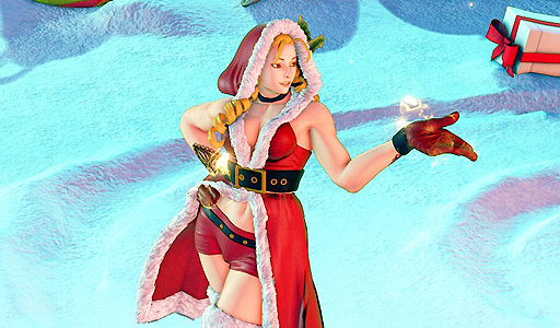 画像ギャラリー No.005のサムネイル画像 / 「ストリートファイターV」，ケンやかりんら6人に向けた「クリスマスコスチューム」が12月21日より期間限定配信へ