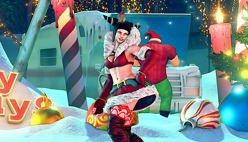 画像ギャラリー No.006のサムネイル画像 / 「ストリートファイターV」，ケンやかりんら6人に向けた「クリスマスコスチューム」が12月21日より期間限定配信へ