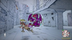 画像ギャラリー No.009のサムネイル画像 / 「ドローン・トゥ・デス」プレイレポート。下ネタ＆罵倒＆中二病，何でもありのラクガキ対戦シューターは，デタラメな見た目に反してかなり遊べる作品だ