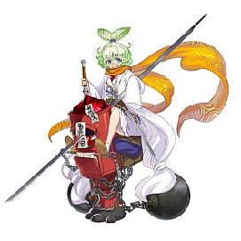 画像ギャラリー No.001のサムネイル画像 / 「しんけん!!」に，新ステージ「狗地縄町(くちなわまち)」が追加。新ストーリーでは，八重垣いちこの過去を知る謎の二人組が登場