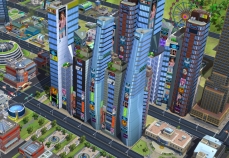 画像ギャラリー No.004のサムネイル画像 / 「SimCity BuildIt」，アップグレードのレベルによって建物が変化する「トーキョータウン」などを実装。全プレイヤー合計の総プレイ時間は2万5000年を突破