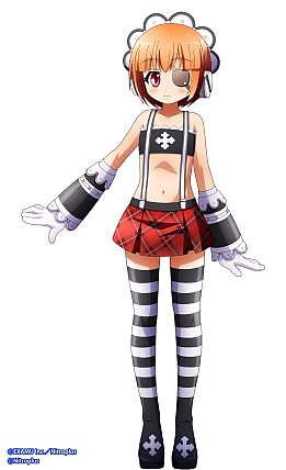 画像ギャラリー No.004のサムネイル画像 / 「ニトロプラス ブラスターズ -ヒロインズ インフィニット デュエル-」，「OKSTYLE」のオウカと「翠星のガルガンティア」のエイミーが参戦