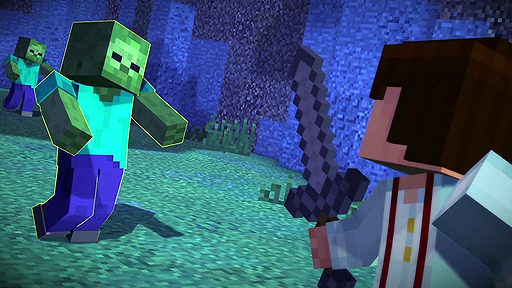 画像ギャラリー No.005のサムネイル画像 / エピソディックアドベンチャーになったブロックの世界。「Minecraft: Story Mode」のトレイラーが初公開