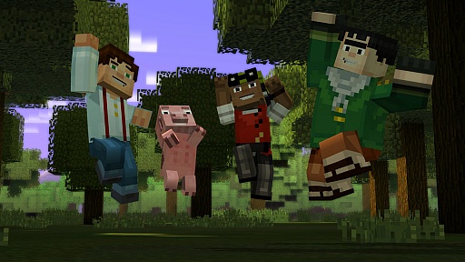 画像ギャラリー No.007のサムネイル画像 / 今度は世界を作らず守れ？　「Minecraft」がまさかのアドベンチャーゲームになった「Minecraft: Story Mode」をレビュー