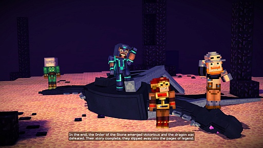 画像ギャラリー No.008のサムネイル画像 / 今度は世界を作らず守れ？　「Minecraft」がまさかのアドベンチャーゲームになった「Minecraft: Story Mode」をレビュー