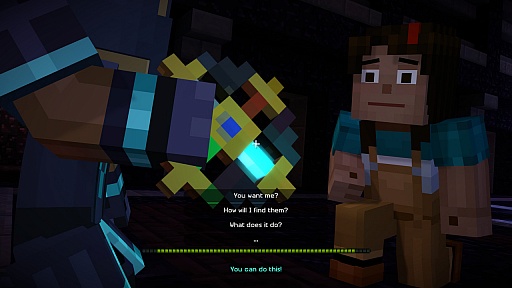 画像ギャラリー No.020のサムネイル画像 / 今度は世界を作らず守れ？　「Minecraft」がまさかのアドベンチャーゲームになった「Minecraft: Story Mode」をレビュー