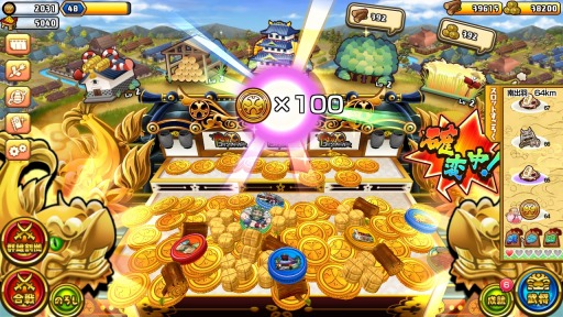 画像ギャラリー No.003のサムネイル画像 / 「戦国コインフィーバー」がYahoo！Mobageで配信開始。オープンイベントも