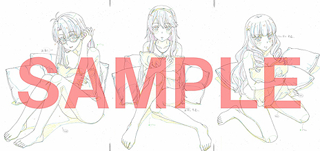 画像ギャラリー No.003のサムネイル画像 / TVアニメ「この世の果てで恋を唄う少女YU-NO」Blu-ray BOX，店舗別特典のラフイラストが公開