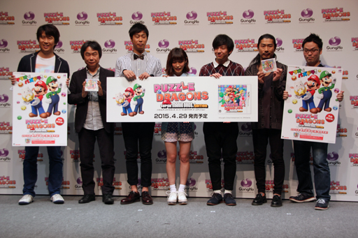 画像ギャラリー No.034のサムネイル画像 / 「PUZZLE＆DRAGONS SUPER MARIO BROS. EDITION」は“マリオの世界ありき”で作り直された新しいパズドラ。ガンホー新作発表会の模様をレポート