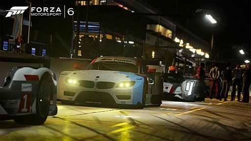 画像ギャラリー No.027のサムネイル画像 / ［E3 2015］3画面仕様×可動筐体の「Forza Motorsport 6」を体験。ただし，残念ながら製品版は3画面に対応せず