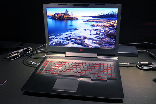 画像ギャラリー No.016のサムネイル画像 / 据え置き機としても使えるバックパック型PCなど，HPが2017年モデルのゲーマー向けPCを国内発表