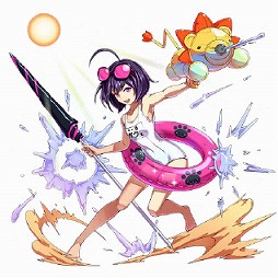 画像ギャラリー No.004のサムネイル画像 / 「【18】 キミト ツナガル パズル」，“夏と水着と救世主ガチャ”で水着アバターが登場