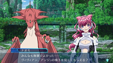 画像ギャラリー No.003のサムネイル画像 / 「クロスアンジュ 天使と竜の輪舞tr.」は全10チャプターで描かれる。パラメイル同士での戦いに発展していくなか，ナオミの選択で物語が変化する