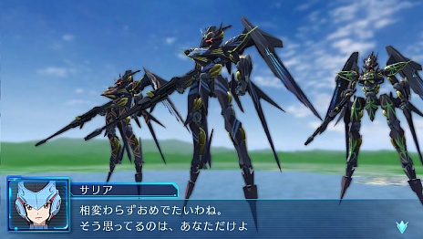画像ギャラリー No.004のサムネイル画像 / 「クロスアンジュ 天使と竜の輪舞tr.」は全10チャプターで描かれる。パラメイル同士での戦いに発展していくなか，ナオミの選択で物語が変化する