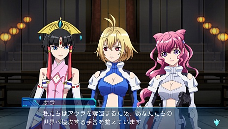画像ギャラリー No.012のサムネイル画像 / 「クロスアンジュ 天使と竜の輪舞tr.」は全10チャプターで描かれる。パラメイル同士での戦いに発展していくなか，ナオミの選択で物語が変化する