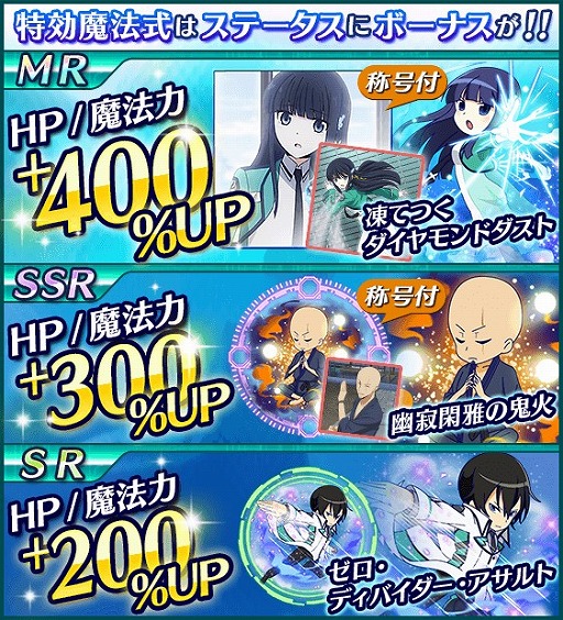 画像ギャラリー No.014のサムネイル画像 / 「魔法科高校の劣等生 スクマギ」，電撃25周年記念キャンペーンが開催