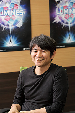 画像ギャラリー No.005のサムネイル画像 / 面白さとは普遍的なもの。水口哲也氏とモブキャストの坂本康朗氏が語る，シリーズ最新作「LUMINES パズル＆ミュージック」をスマホタイトルにする意味とは