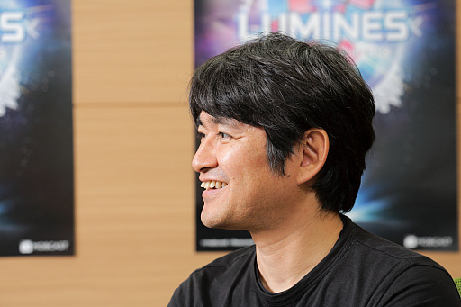 画像ギャラリー No.006のサムネイル画像 / 面白さとは普遍的なもの。水口哲也氏とモブキャストの坂本康朗氏が語る，シリーズ最新作「LUMINES パズル＆ミュージック」をスマホタイトルにする意味とは