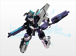 画像ギャラリー No.008のサムネイル画像 / 「BREAK ARTS：cyber battle racing」，新たに2機の機体情報を公開