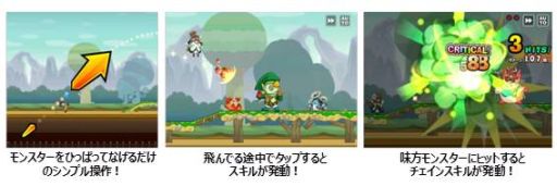 画像ギャラリー No.002のサムネイル画像 / ひっぱりACT「とびだせ モンスター劇団」今春配信。事前登録＆ガチャ実施中
