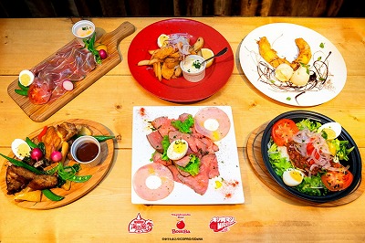 画像ギャラリー No.002のサムネイル画像 / 「キン肉マン マッスルショット」，逗子海岸に“キン肉マン海の家”がオープン