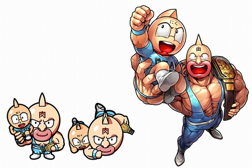 画像ギャラリー No.004のサムネイル画像 / 「キン肉マン マッスルショット」，9月8日12：00より「ミートと共に闘う キン肉マン（★5）」が新登場
