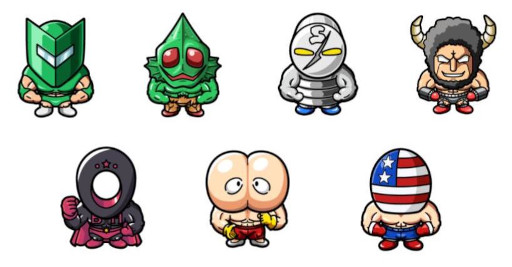 画像ギャラリー No.003のサムネイル画像 / 「キン肉マン マッスルショット」，“地獄からきた7人!マッスルえいプリるキャンペーン”を開催