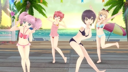 画像ギャラリー No.002のサムネイル画像 / 「ミラクルガールズフェスティバル」，DLC衣装「水着セット」を配信