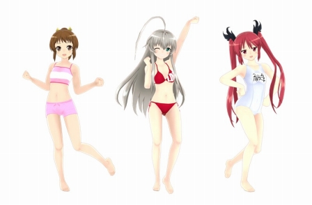 画像ギャラリー No.007のサムネイル画像 / 「ミラクルガールズフェスティバル」，DLC衣装「水着セット」を配信