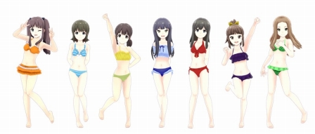 画像ギャラリー No.012のサムネイル画像 / 「ミラクルガールズフェスティバル」，DLC衣装「水着セット」を配信