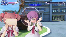 画像ギャラリー No.003のサムネイル画像 / 「ぎゃる☆がん だぶるぴーす」がPS4/PS Vita向けに2015年夏の発売決定。パワーアップした眼力で“障害物”などの透視が可能に