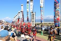 画像ギャラリー No.051のサムネイル画像 / イケメン武将たちとふたり旅気分が楽しめる「イケメン戦国」×山梨県笛吹市コラボ＆大迫力の川中島合戦戦国絵巻レポート