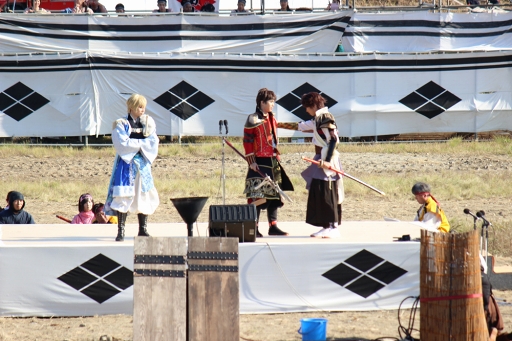 画像ギャラリー No.065のサムネイル画像 / イケメン武将たちとふたり旅気分が楽しめる「イケメン戦国」×山梨県笛吹市コラボ＆大迫力の川中島合戦戦国絵巻レポート