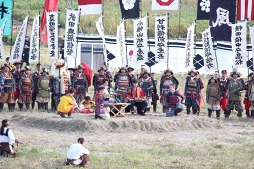 画像ギャラリー No.066のサムネイル画像 / イケメン武将たちとふたり旅気分が楽しめる「イケメン戦国」×山梨県笛吹市コラボ＆大迫力の川中島合戦戦国絵巻レポート