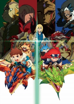 画像ギャラリー No.001のサムネイル画像 / TVアニメ「モンスターハンターストーリーズ RIDE ON」の新章先行上映会が開催に。田村睦心さんと逢坂良太さんによるトークショーをレポート