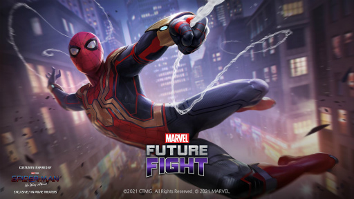 画像ギャラリー No.001のサムネイル画像 / 「マーベル・フューチャーファイト」スパイダーマンの新衣装が登場