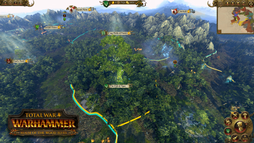 画像ギャラリー No.002のサムネイル画像 / 「Total War: Warhammer」の最新DLC「Realm of the Wood Elves」が，2016年12月8日に発売。ウッドエルフがプレイアブル勢力として登場