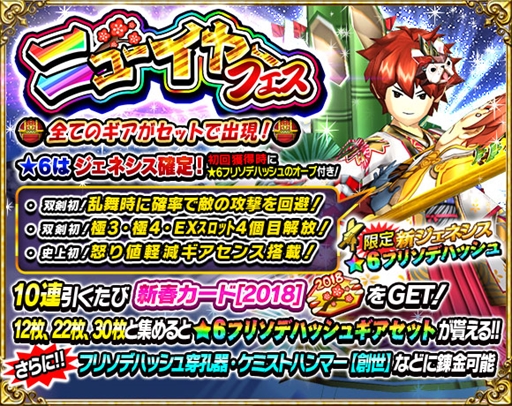 画像ギャラリー No.001のサムネイル画像 / 「モンスターギア バースト」，「ニューイヤーフェス」が本日開催