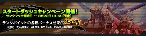 画像ギャラリー No.001のサムネイル画像 / 「ガンダムバトオペNEXT」，ランクマッチSeason15が開始。スタートダッシュキャンペーンも