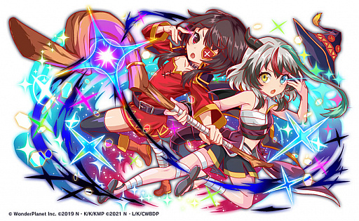 画像ギャラリー No.010のサムネイル画像 / 「クラッシュフィーバー」，“戦闘員、派遣します！”と“この素晴らしい世界に祝福を！”とのダブルコラボイベント実施