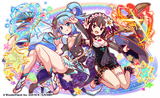 画像ギャラリー No.012のサムネイル画像 / 「クラッシュフィーバー」，“戦闘員、派遣します！”と“この素晴らしい世界に祝福を！”とのダブルコラボイベント実施