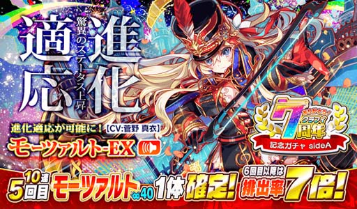 画像ギャラリー No.010のサムネイル画像 / 「クラッシュフィーバー」，特別企画が盛りだくさん，“7周年記念キャンペーン 第1弾”開催中