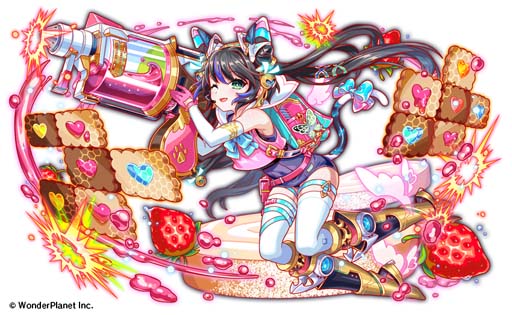 画像ギャラリー No.014のサムネイル画像 / 「クラッシュフィーバー」，“ペイントハート★チョコレート×テリトリー×バトルキャンペーン”を2月10日から開催