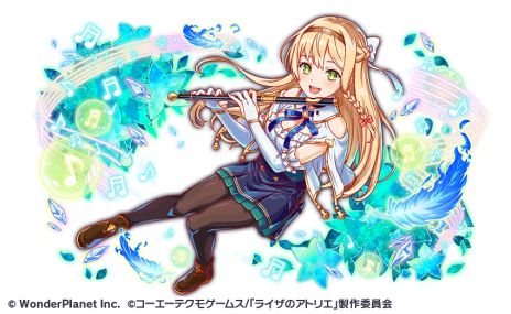 画像ギャラリー No.004のサムネイル画像 / 「クラッシュフィーバー」，アニメ「ライザのアトリエ」とのコラボイベントを11月24日から開催。ライザやリラがユニットとして登場