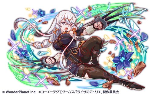 画像ギャラリー No.007のサムネイル画像 / 「クラッシュフィーバー」，アニメ「ライザのアトリエ」とのコラボイベントを11月24日から開催。ライザやリラがユニットとして登場