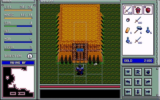 画像ギャラリー No.008のサムネイル画像 / 東京レトロゲームショウ2015：第13回「ブランディッシュ」で，地下からの脱出を目指してみる