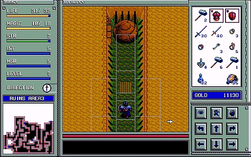 画像ギャラリー No.010のサムネイル画像 / 東京レトロゲームショウ2015：第13回「ブランディッシュ」で，地下からの脱出を目指してみる
