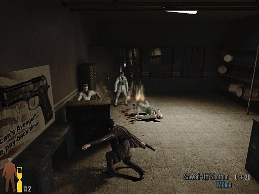 画像ギャラリー No.012のサムネイル画像 / 東京レトロゲームショウ2015：第28回　「Max Payne 2: The Fall of Max Payne」で，時間よ止まれ