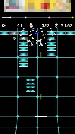画像ギャラリー No.004のサムネイル画像 / 凄まじいパワーアップがクセになる。Android用ブロック崩しゲーム「breaker」を紹介する「（ほぼ）日刊スマホゲーム通信」第871回